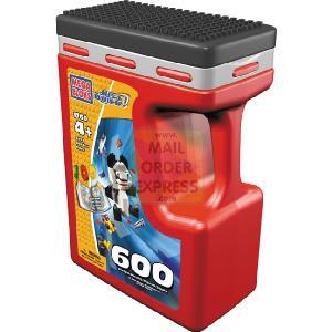 MEGA BLOKS Just Build 600 Piece Micro Bucket