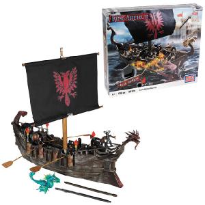 MEGA BLOKS Legends Of King Arthur Attack Action Warship