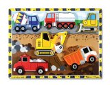 Melissa & Doug Melissa and Doug Construction Chunky Puzzle