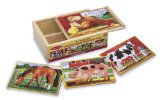 Melissa & Doug Melissa and Doug Farm Puzzles in a Box