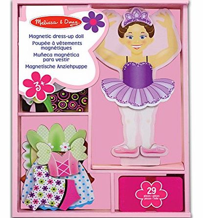 Nina Ballerina Magnetic Dress Up Playset