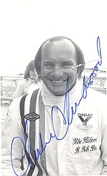 Mika Hailwood Signed Yarley McLaren Photo