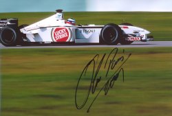 Olivier Panis Signed Profile Photo