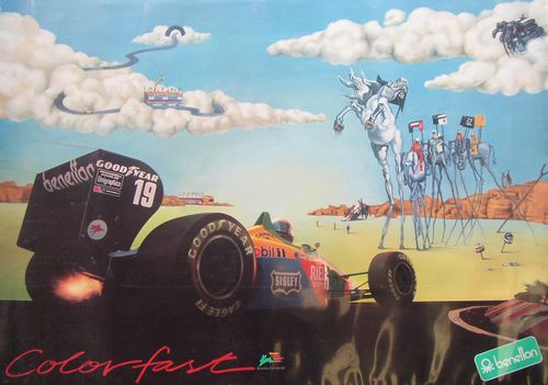 Benetton Nannini Poster