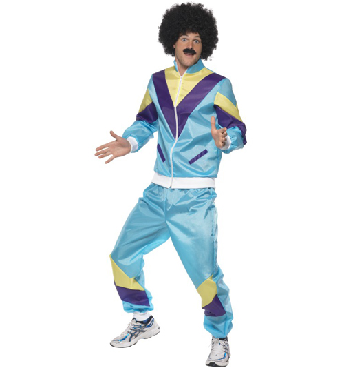 80s Shell Suit Fancy Dress Costume