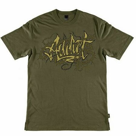 Addict BJ Betts X C-Law Thorns Olive T-Shirt