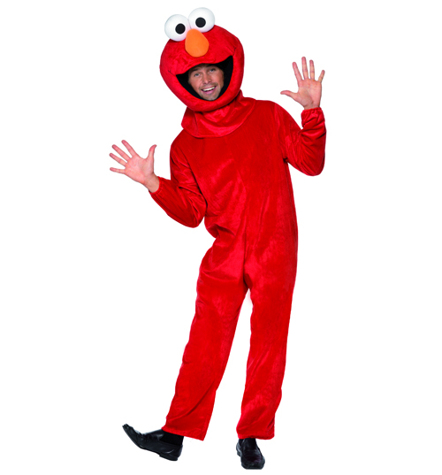 Elmo Sesame Street Fancy Dress Costume