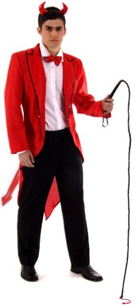 Mens Halloween: Devil Ringmaster