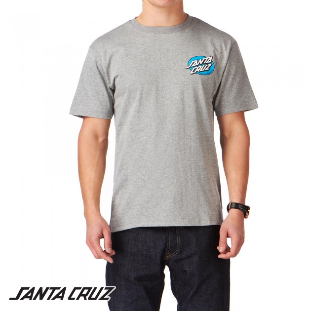 Santa Cruz Bonehand T-Shirt - Dark Heather