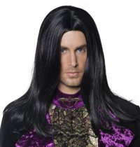 Wig: Gothic Manor Count - Black