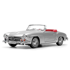 mercedes 190SL 1957 - Light grey 1:18