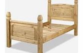 Corona soild pine 3ft Single bed frame