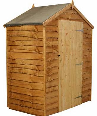 Mercia Garden Products Ltd Mercia Garden Waney Edge Shed 3 x 5ft