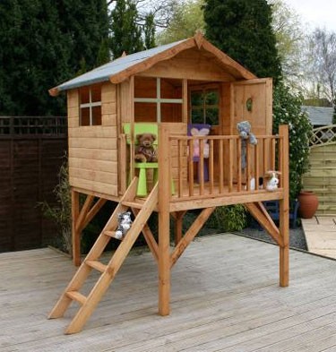 Wooden Tower Playhouse