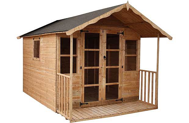 Premier Summer House with Veranda 12 x 8ft