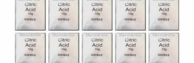 Meridianstar Steriliser amp; Kettle Descaler 10 x 10 Grams