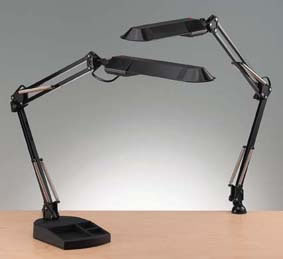 Merit Adjustable Reading Lamp with Organiser