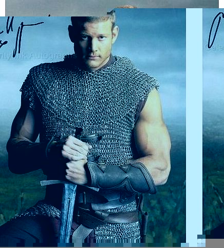 Merlin Autographs TOM HOPPER as Sir Percival - Merlin GENUINE AUTOGRAPH