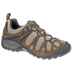 Merrell Male Chameleoniso Leather/Textile Upper Textile Lining in Khaki