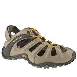 Merrell Male Ell Cham Ii Web Manmade Upper in Beige