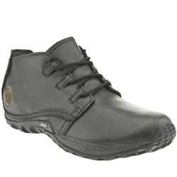 Male Merrell Apollo Leather Upper in Black