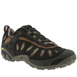 Merrell Male Merrell Cham 3 Vent Gtx Suede Upper in Black