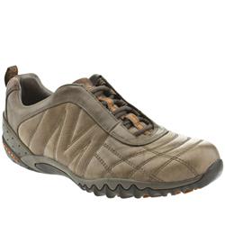 Merrell Male Merrell Racer Leather Upper in Dark Brown