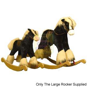 Shire Horse Bow Rocking Horse