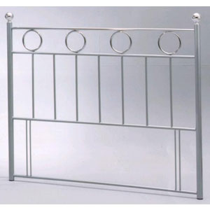 London 3FT Single Metal Headboard