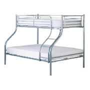 Trio Bunk Bed frame- Silver effect