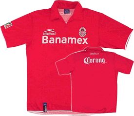 Atletica Toluca home 2004