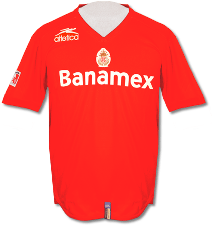 Atletica Toluca home 2006