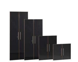 Mexico black gloss door packs