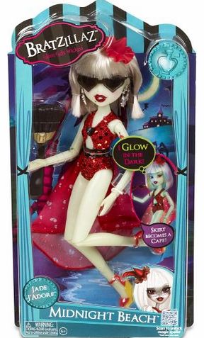 MGA Bratzillaz - Midnight Beach Glow in the Dark Jade Jadore With Accessories