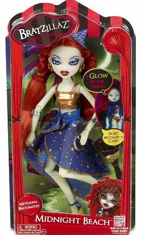 Bratzillaz - Midnight Beach Glow in the Dark Meygana Broomstick With Accessories