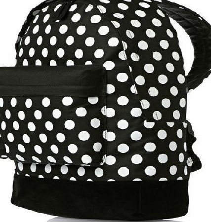 Mi-Pac All Polka Backpack - Black/white