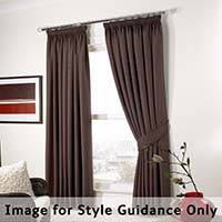 Curtains Lined Pencil Pleat Gold Effect 132 x 183cm