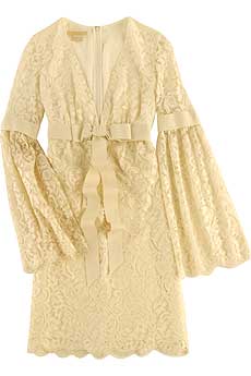 Michael Kors Lace Babydoll Dress