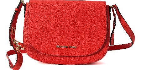 Michael Kors Large Hamilton Messenger Mandarin Red