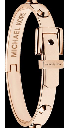 Michael Kors Rose Coloured Buckle Bangle