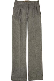 Stretch wool pants