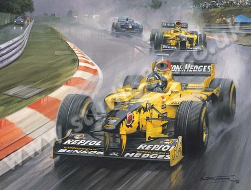 Jordan Clean Sweep - Damon Hill Print