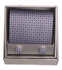 Michaelis Silk Tie & Cufflink Set