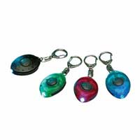 Cyba-Lite LED Keyring Torch Green