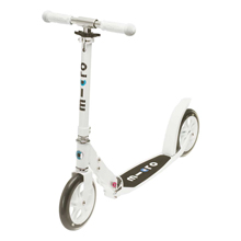 White Scooter