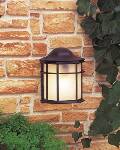 Micromark CORAL FLUSH FITTING BLACK HALF LANTERN