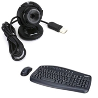 Microsoft LifeCam VX1000 AND WIRELESS OPTICAL DESK