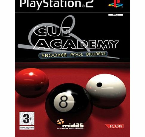 Cue Academy Snooker Pool Billiards PS2