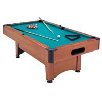 Mightymast Leisure 7ft Prestige American Pool Table Green Cloth