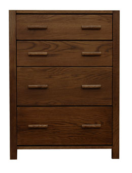 Dark Oak 4 Drawer Chest of Drawers